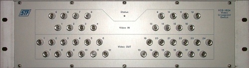 Video Crosspoint Switch VCS-1624