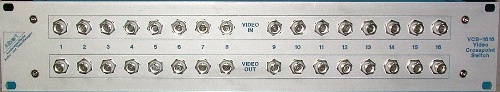 Videokreuzschalter VCS-1616